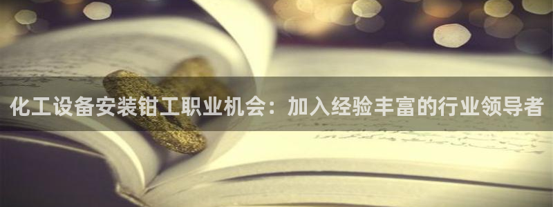 新航娱乐平台用户评价及反馈：化工设备安装钳工职业机会：加入经